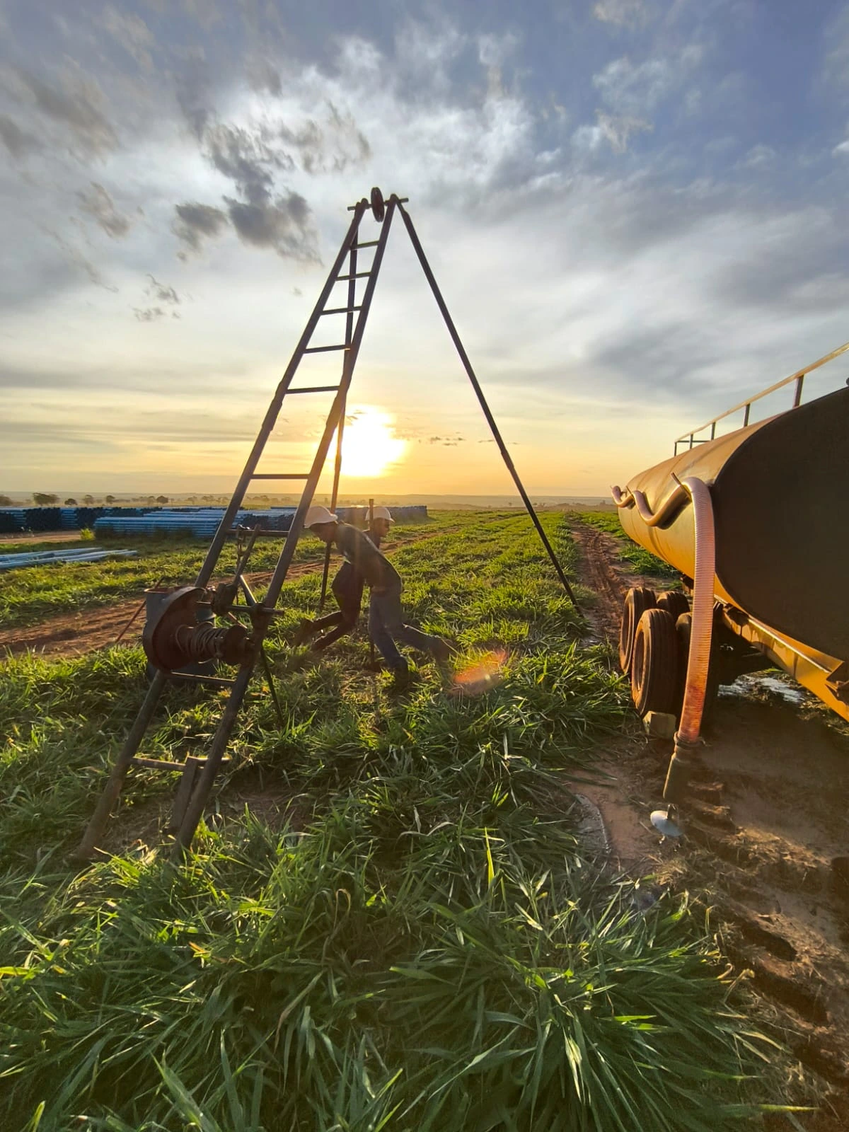 Sondagem SPT em Ariranha